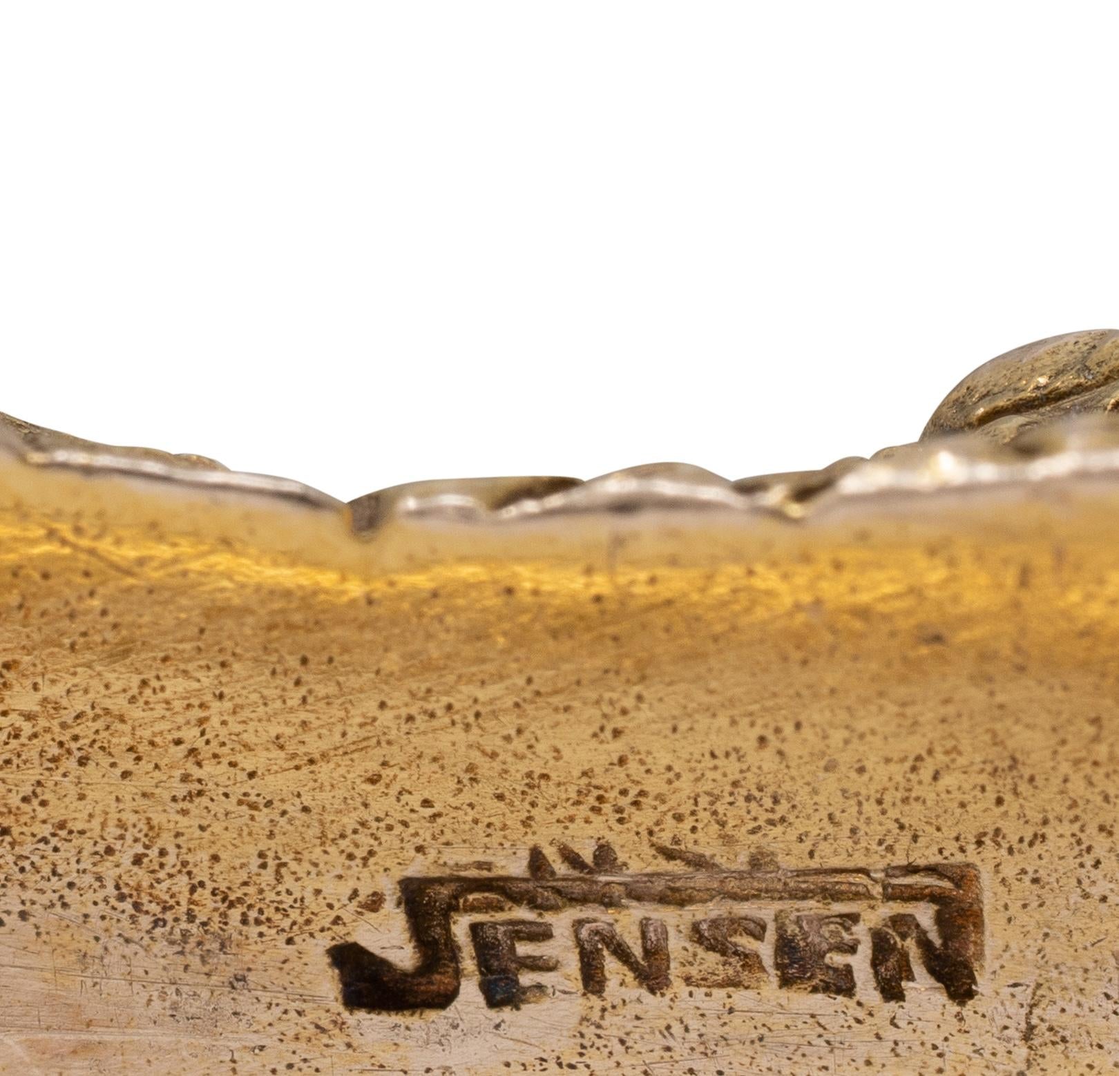 Art Nouveau Diamond 14 Karat Yellow Gold Antique Dragon Serpent Stickpin