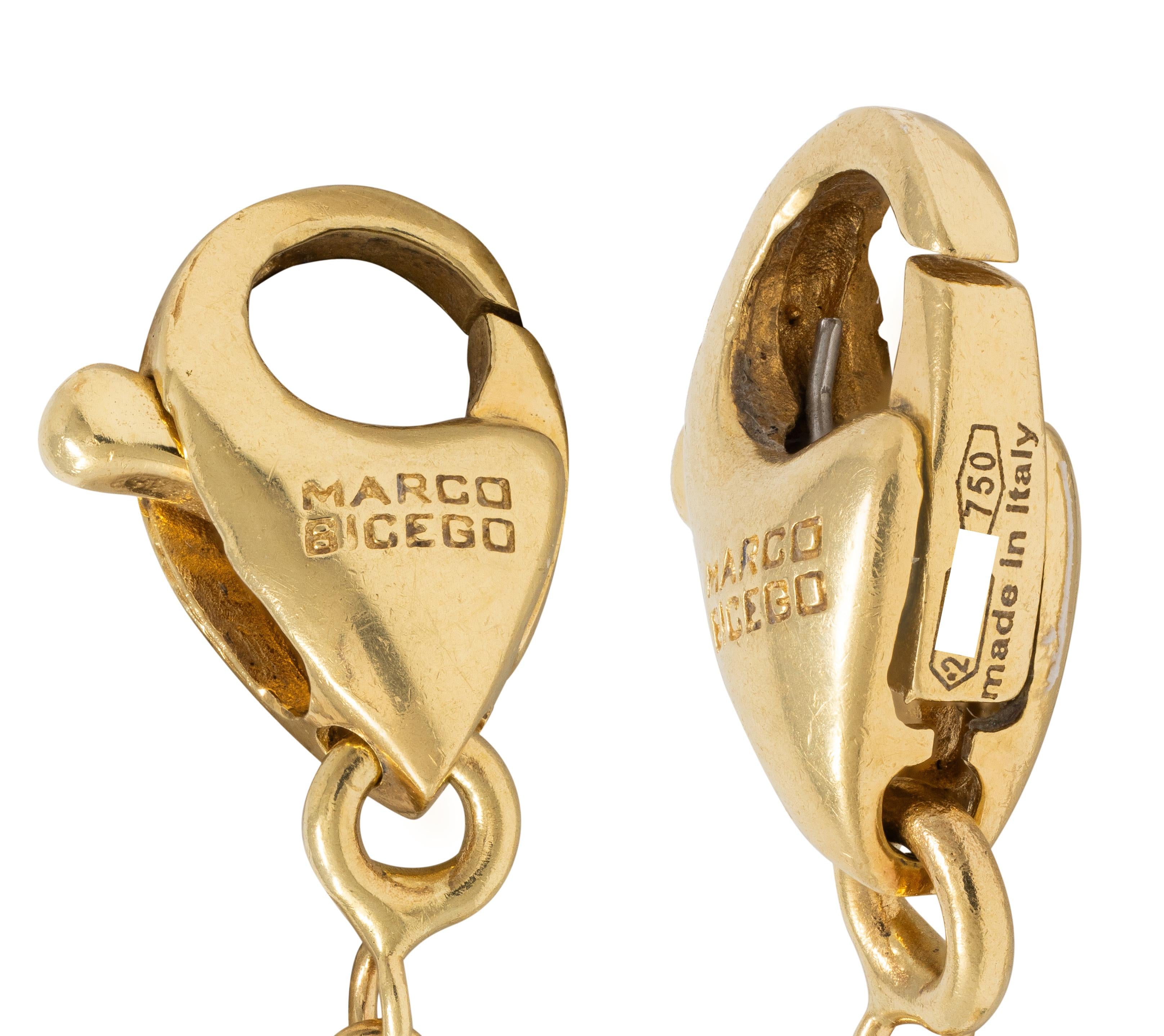 Marco Bicego Pearl Multi-Gem 18K Yellow Gold Confetti Beaded Confetti Necklace