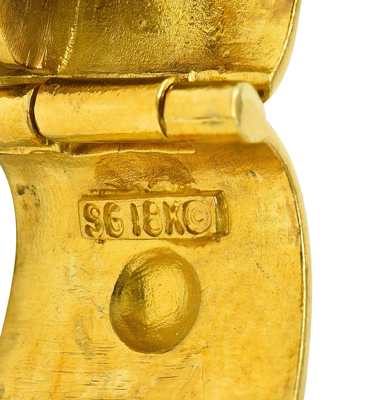 SeidenGang 1990's Diamond Multi-Gem 18K Gold Vintage Multi-Strand Necklace