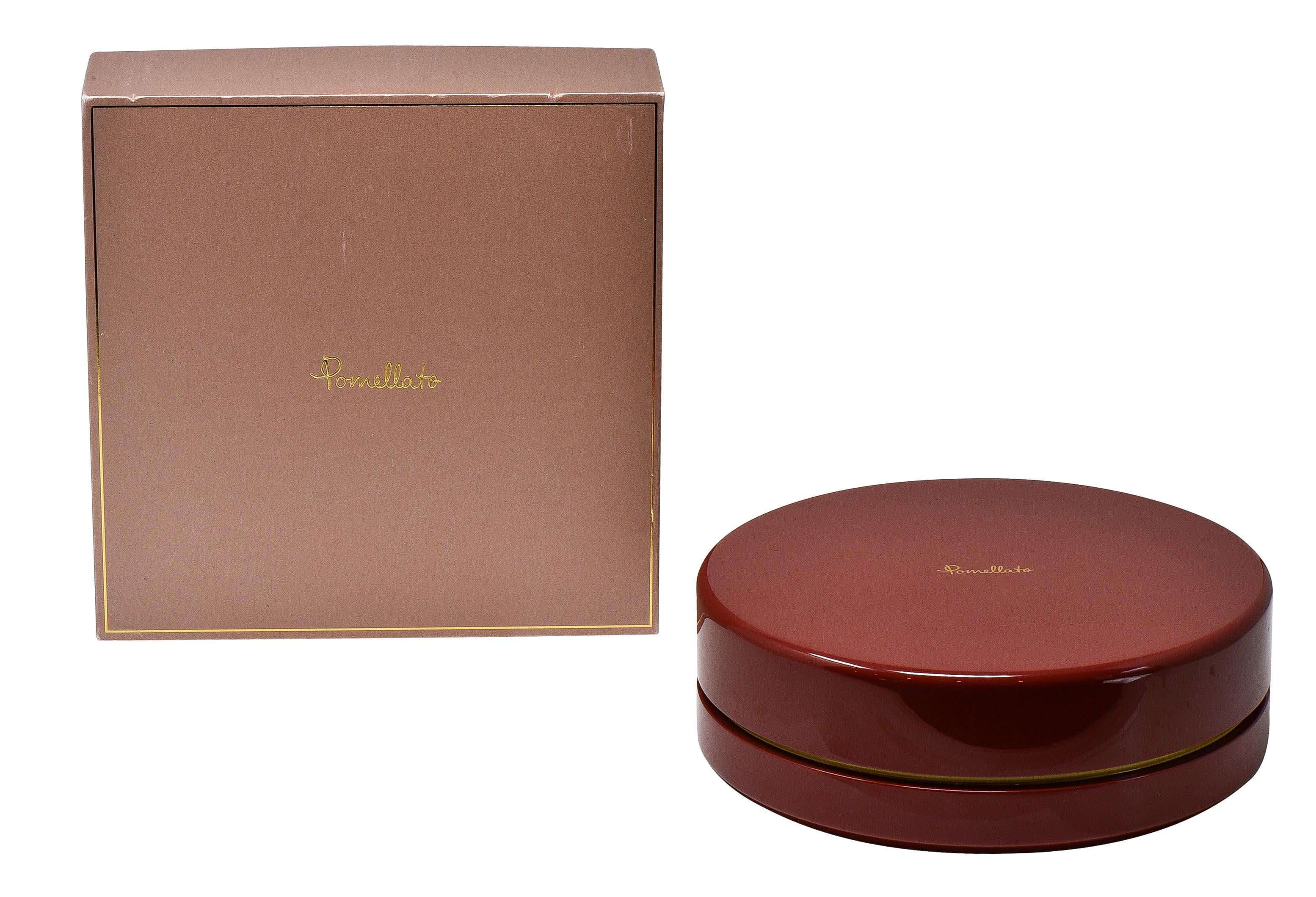 Pomellato 18 Karat Yellow Gold Bera Adjustable Station Chain Necklace