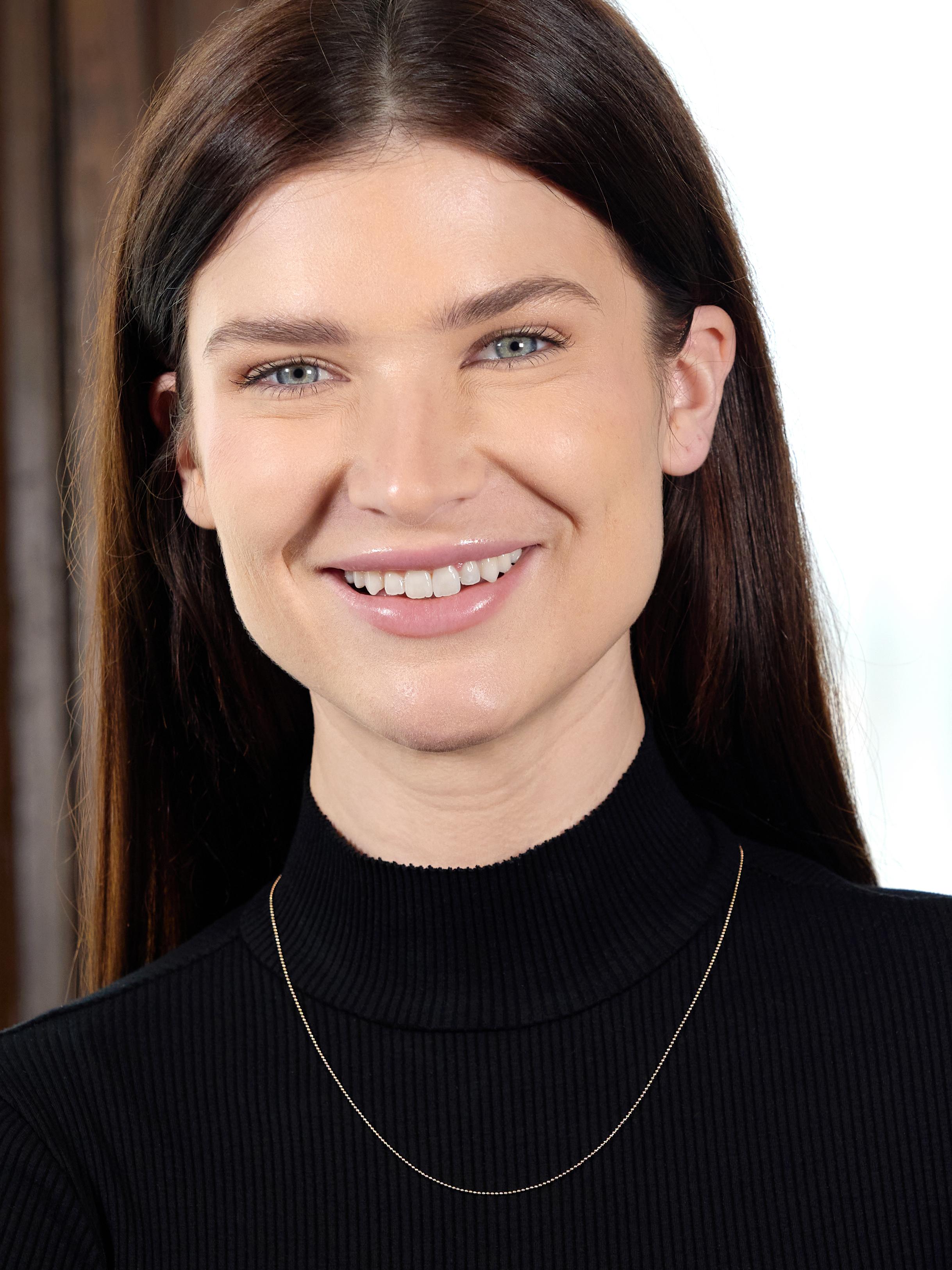 Tiffany & Co. 18 Karat Rose Gold 20 Inch Ball Chain Necklace