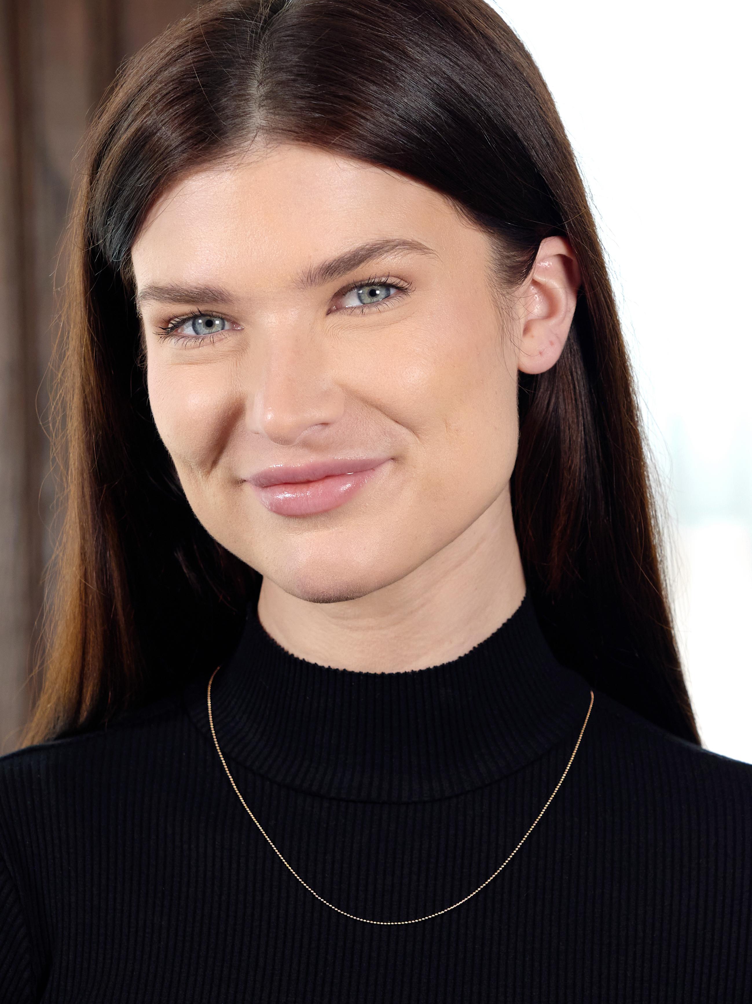 Tiffany & Co. 18 Karat Rose Gold 20 Inch Ball Chain Necklace