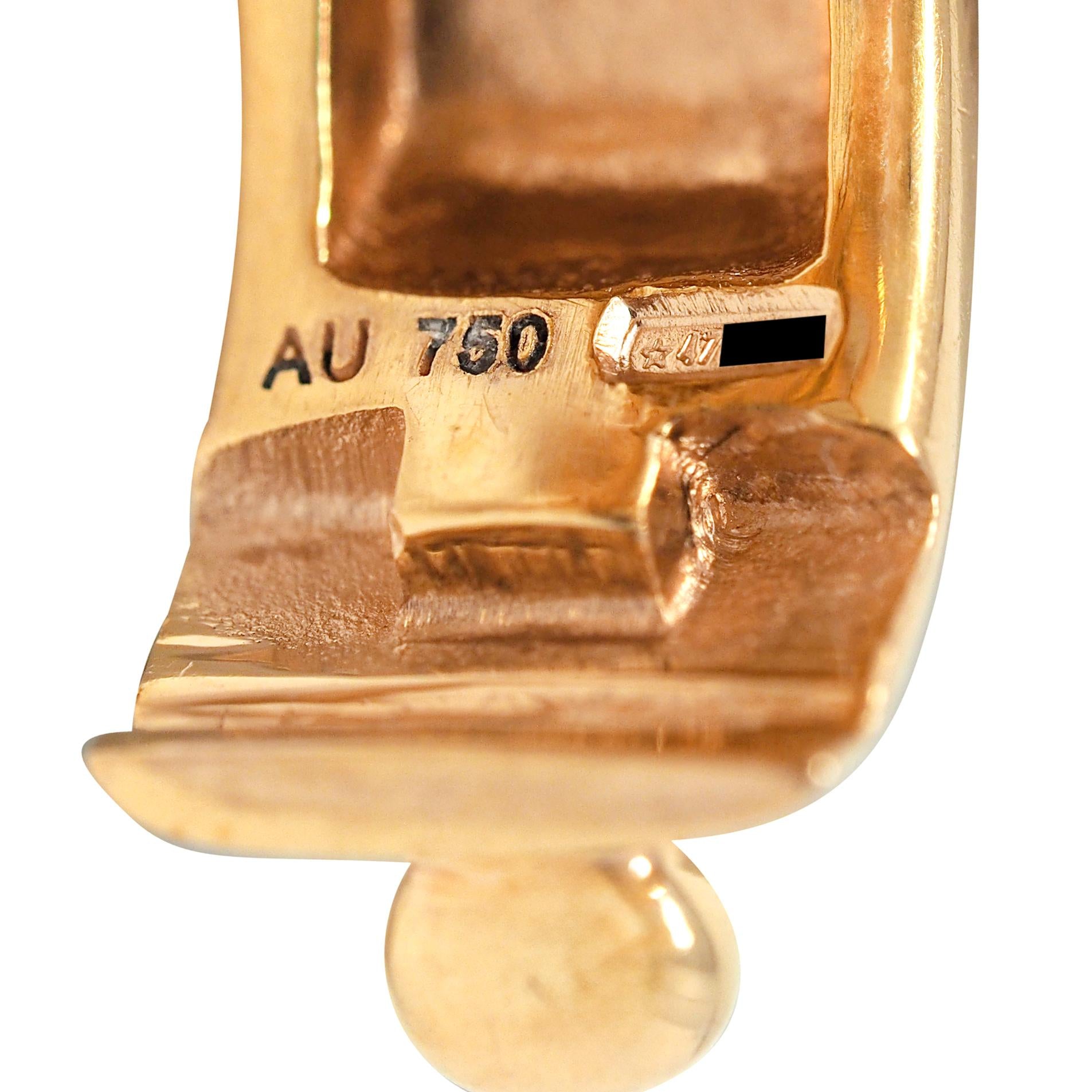 Gucci 18 Karat Yellow Gold Vintage Horsebit Link Bracelet