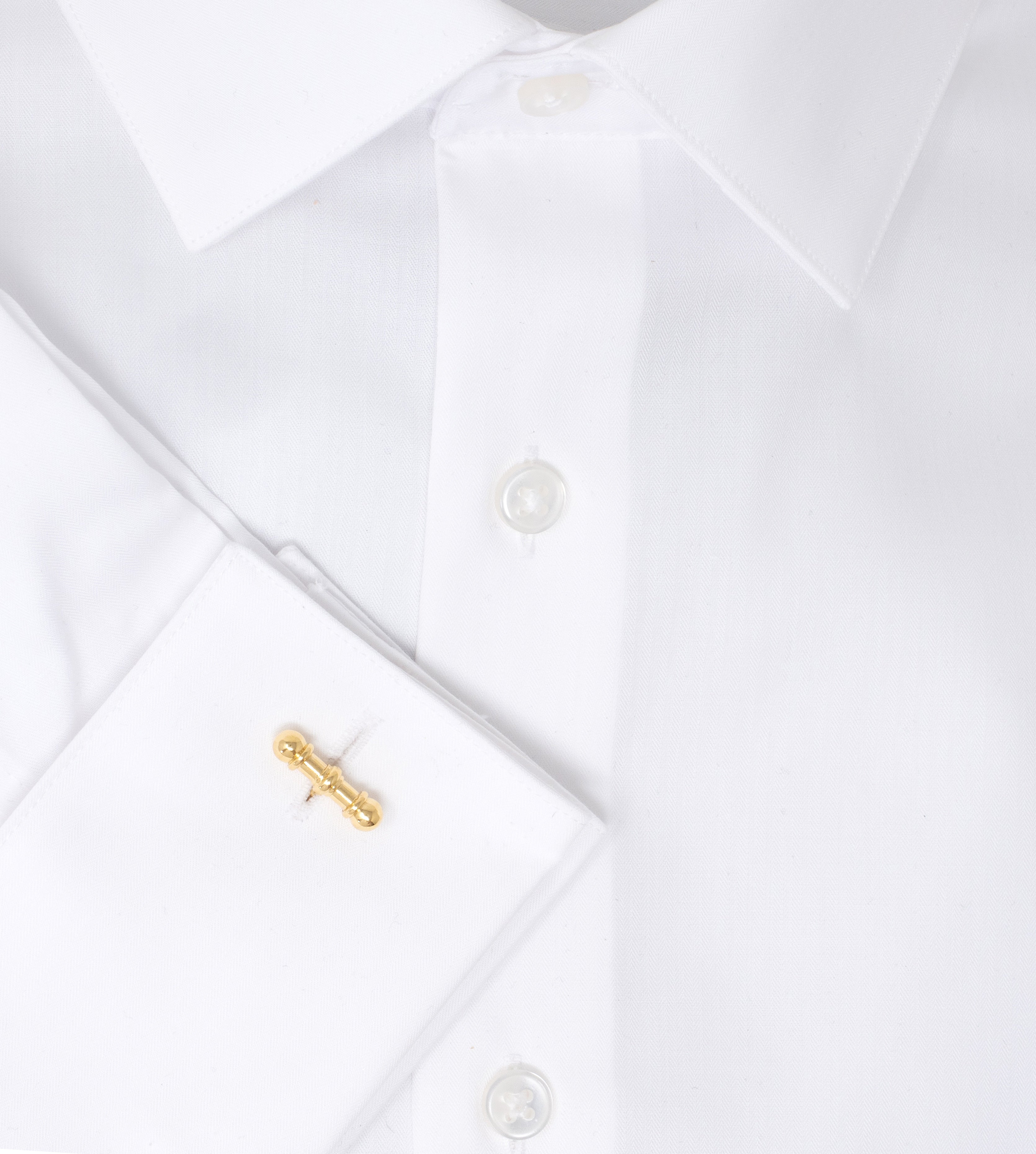Theo Fennell 2003 British 18 Karat Yellow Gold Vintage Bar Cufflinks