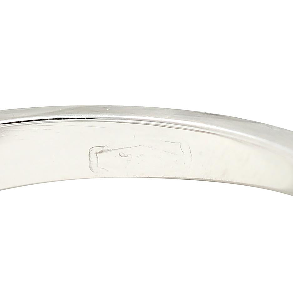 Contemporary 1.80 CTW Ruby Diamond 18 Karat White Gold Halo Ring GIA