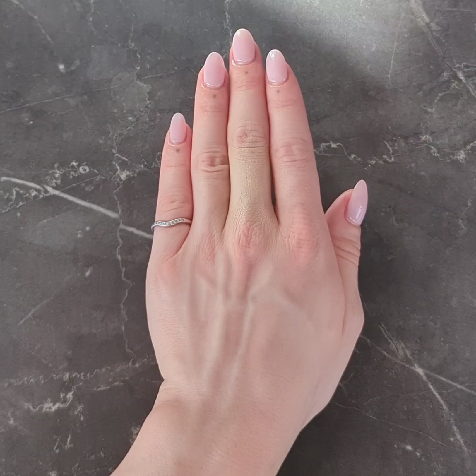 Elsa Peretti Tiffany & Co. Diamond Platinum Vintage Contour Wedding Band Ring