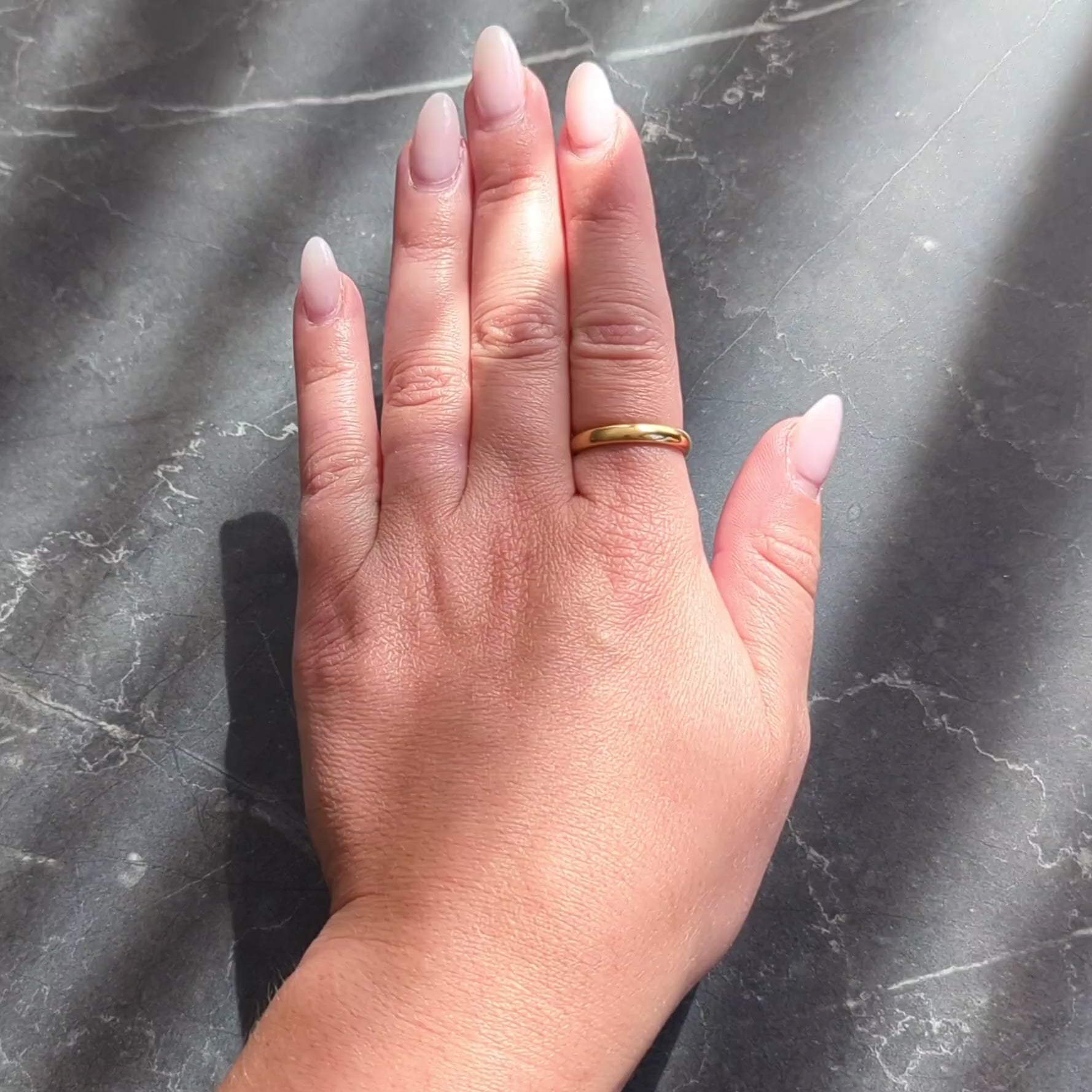 Tiffany & Co. 1912 22 Karat Yellow Gold Antique Unisex Wedding Band Ring