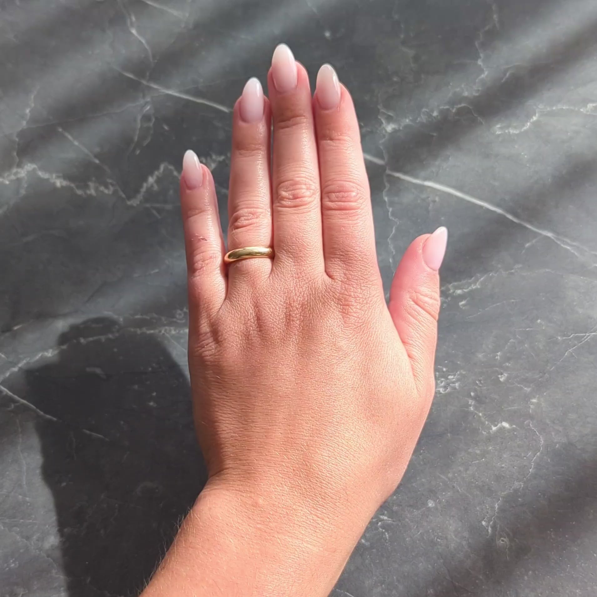 Cartier 2000's 18 Karat Yellow Gold Wedding Band Ring