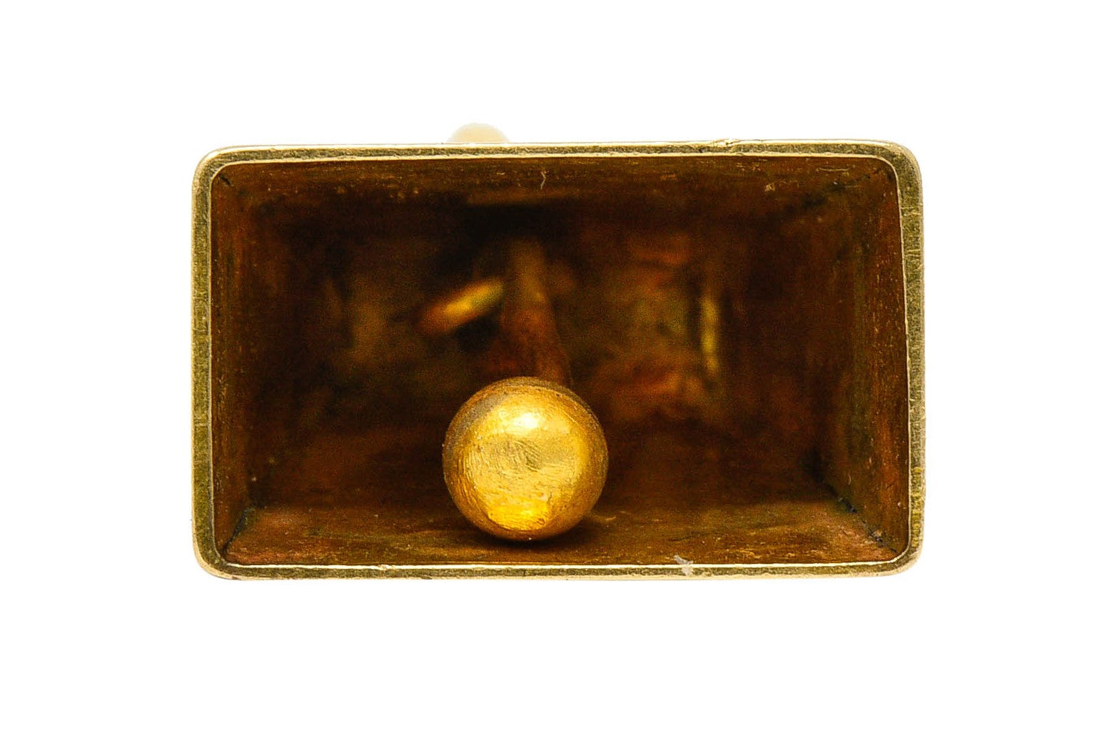 Sloan & Co. Retro 14 Karat Gold Bell Charmcharm - Wilson's Estate Jewelry
