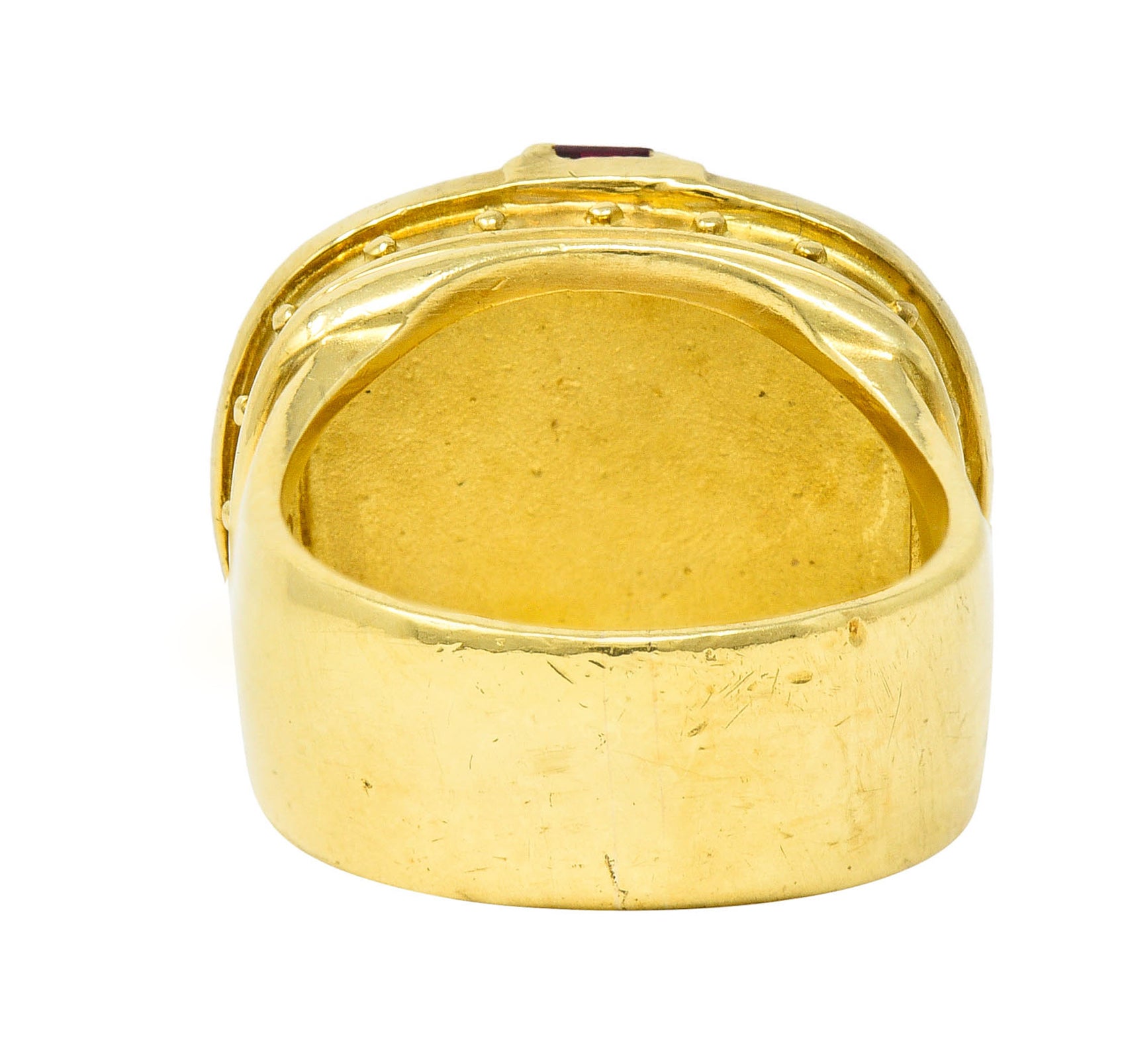 SeidenGang Ruby 18 Karat Yellow Gold Cupid Venus Classic RingRing - Wilson's Estate Jewelry