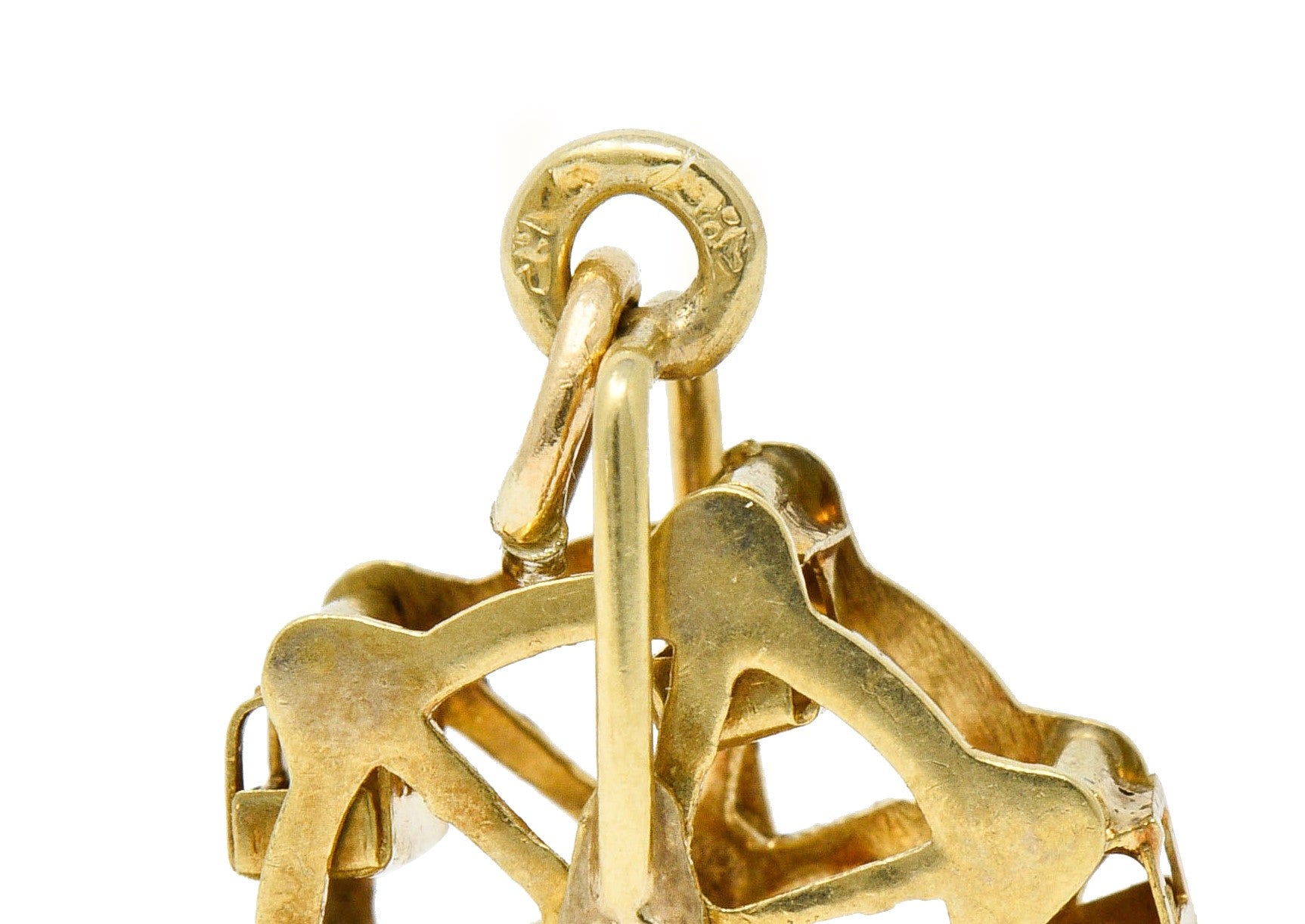 Austrian 14 Karat Gold Ferris Wheel Charm Circa 1920scharm - Wilson's Estate Jewelry