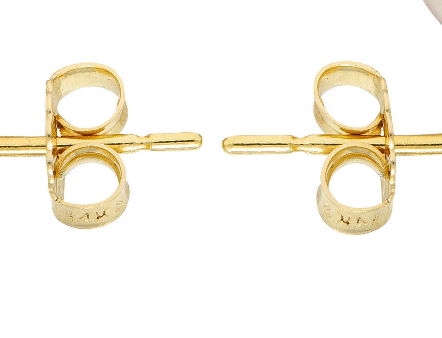 Mikimoto Vintage Cultured Pearl 18 Karat Gold Stud EarringsEarrings - Wilson's Estate Jewelry