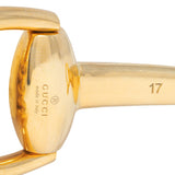 Gucci 1990's 18 Karat Yellow Gold Multi-Strand Mariner Link Horsebit Bracelet