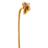 Riker Brothers Art Nouveau 14 Karat Yellow Gold Antique Bat Stickpin