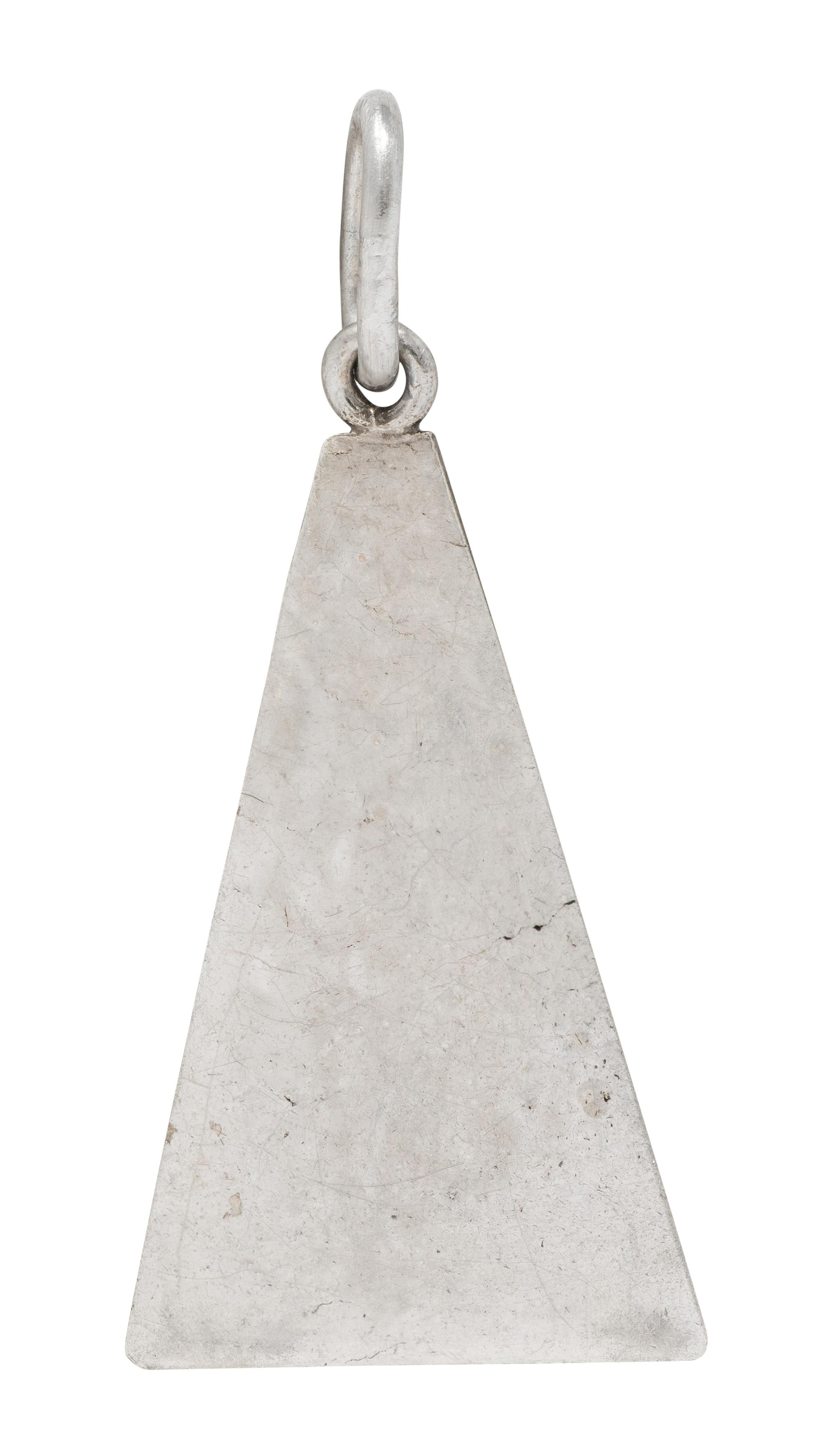 Cartier Art Deco Diamond Platinum Vintage Sailboat Charm