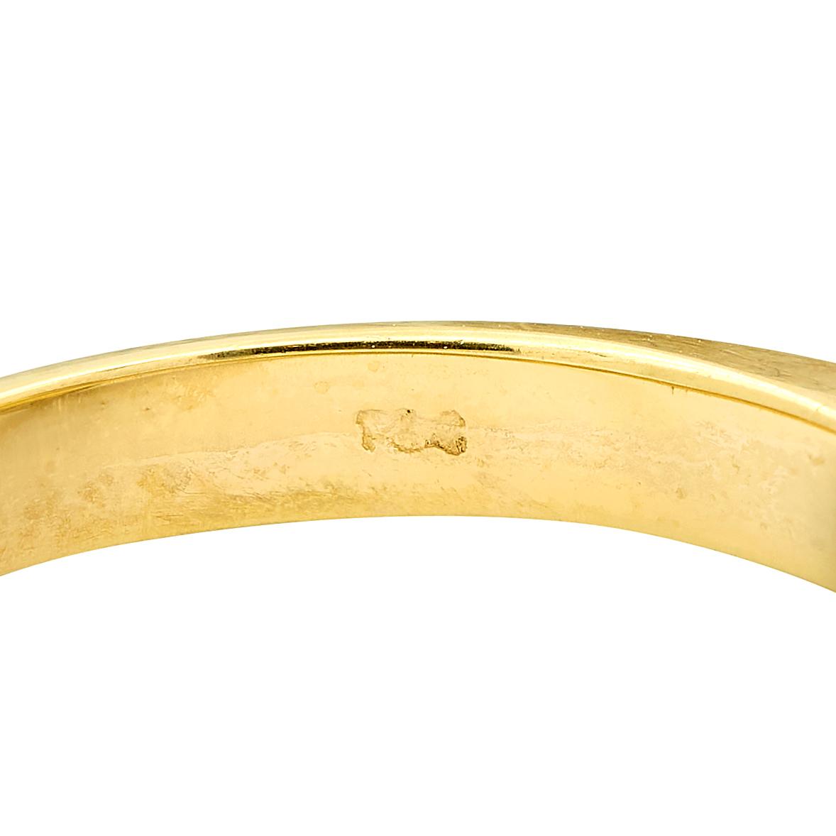 Art Deco Diamond 14 Karat Yellow Gold Floral Cluster Vintage Engagement Ring