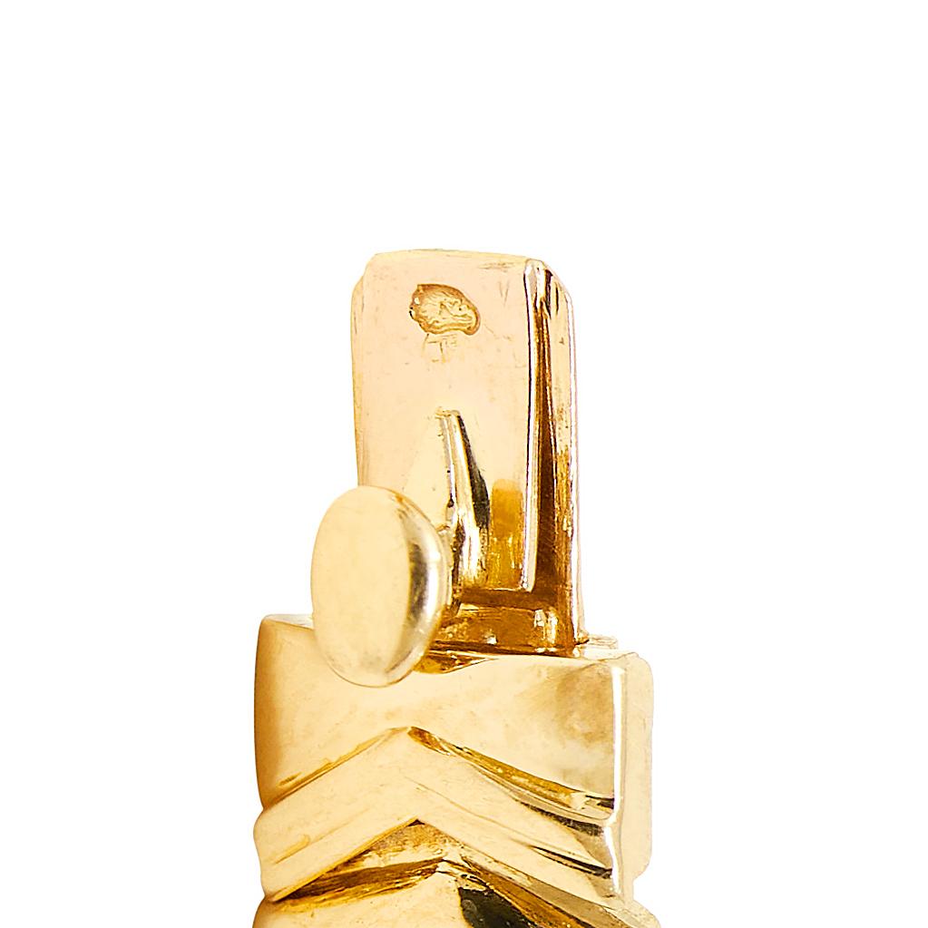 Van Cleef & Arpels French 1980's Diamond Onyx 18K Vintage Collar Necklace