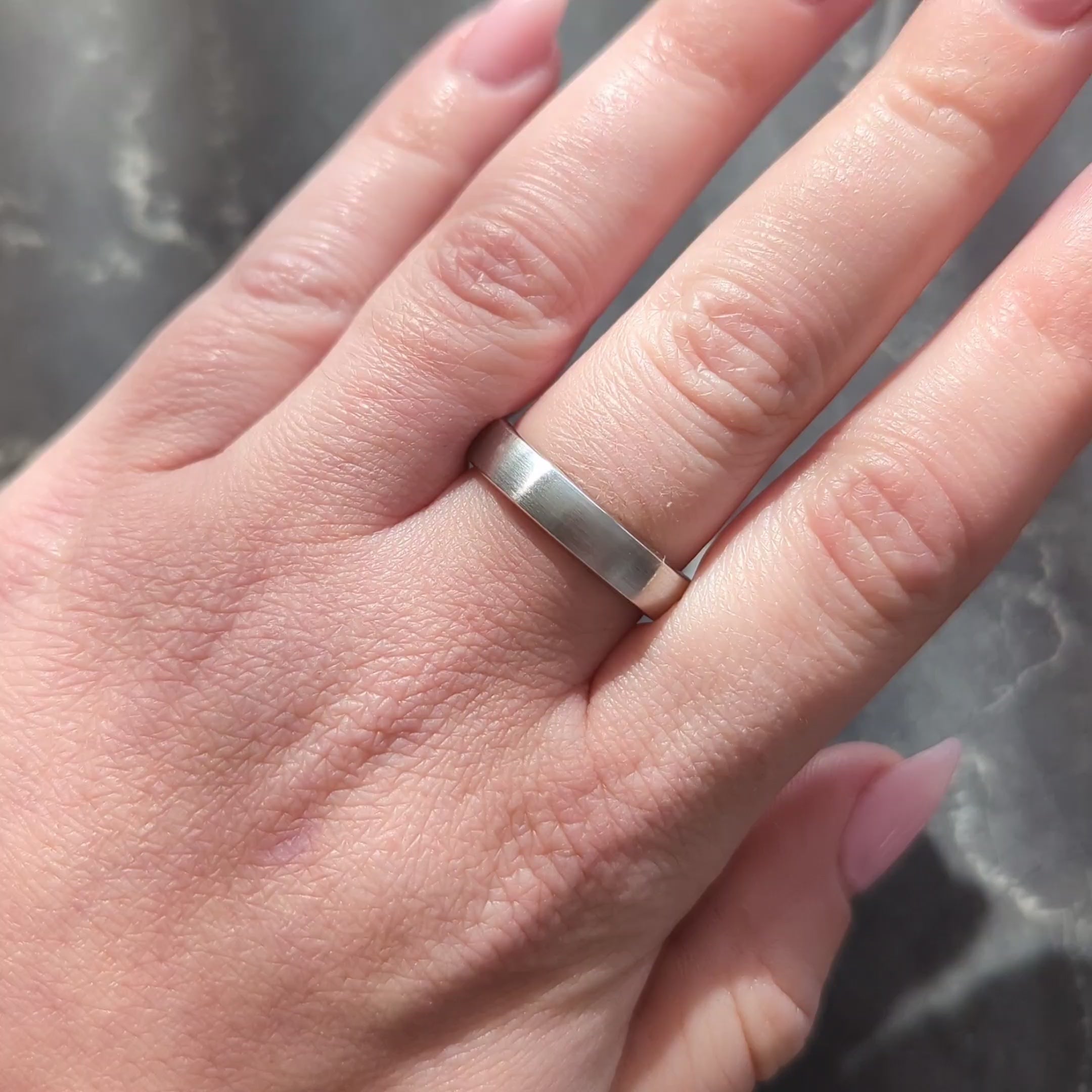 Tiffany & Co. 2000's Platinum Wedding Band Ring