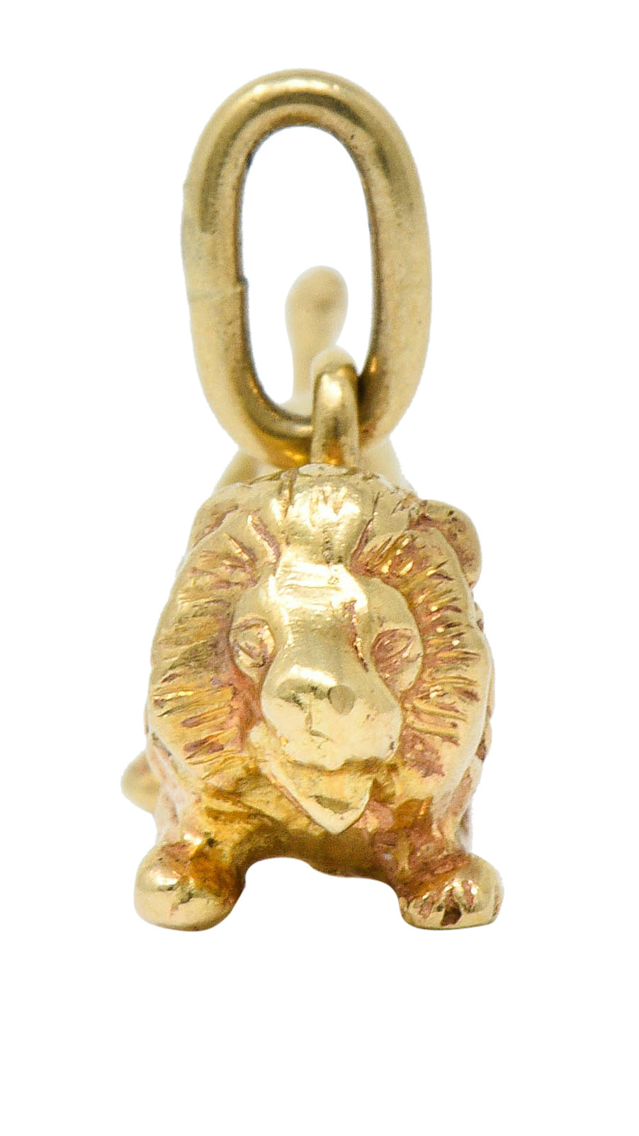 Tiffany & Co. Retro 14 Karat Gold Lion Charmcharm - Wilson's Estate Jewelry