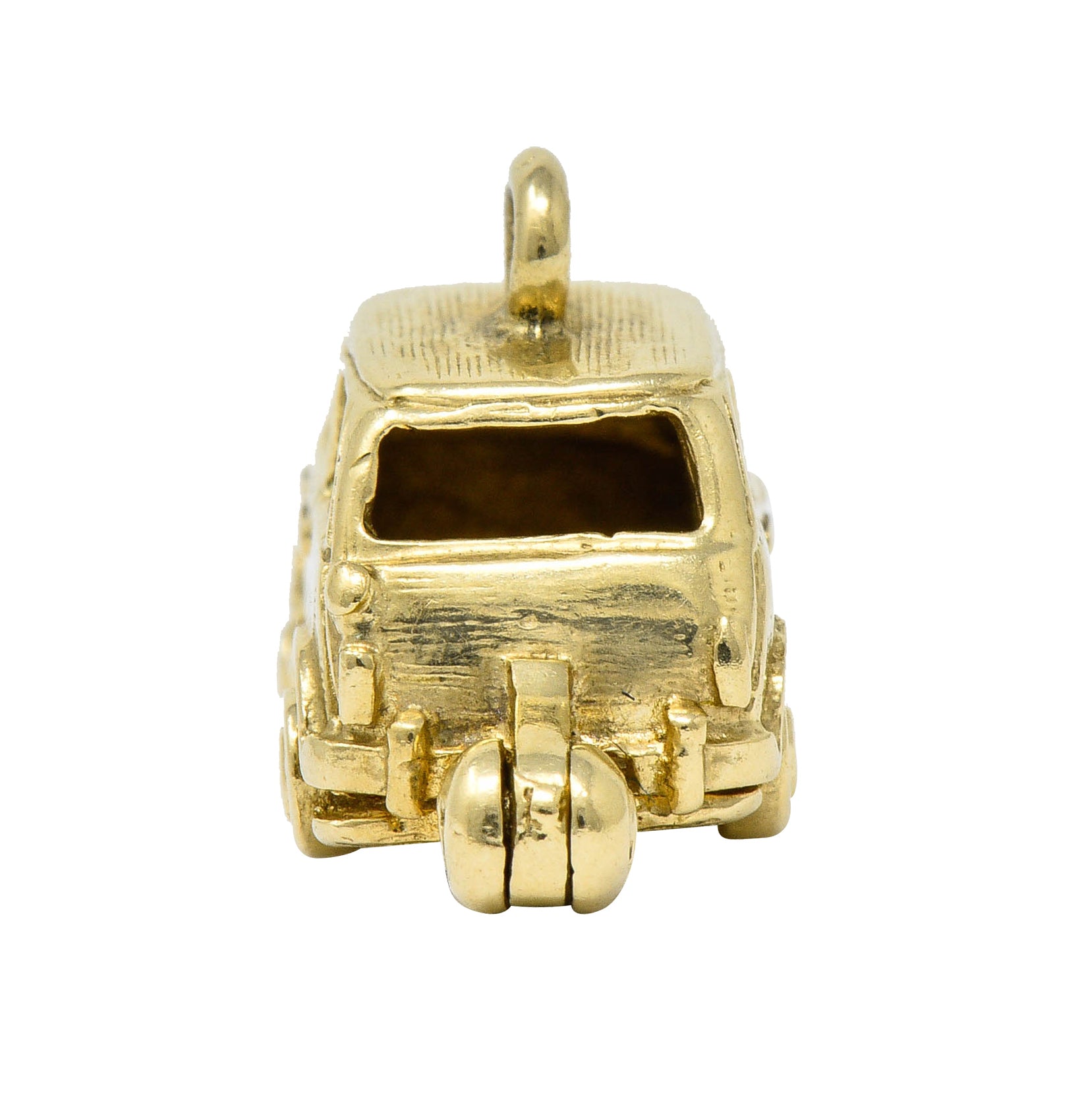 Retro 14 Karat Gold Car Charm Circa 1940charm - Wilson's Estate Jewelry