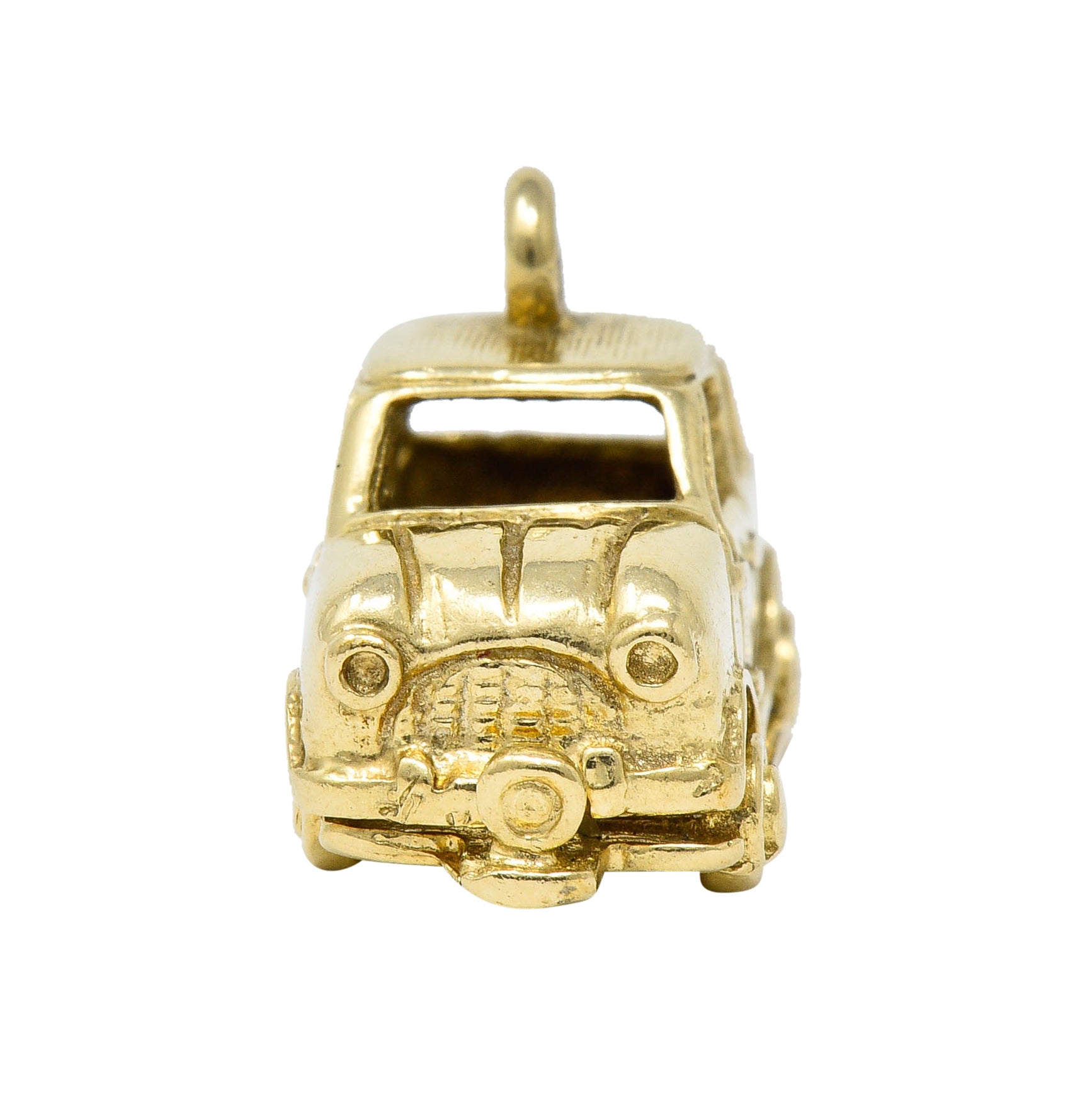 Retro 14 Karat Gold Car Charm Circa 1940charm - Wilson's Estate Jewelry