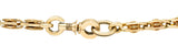 1890's Victorian 14 Karat Gold Chain Link Lariat NecklaceNecklace - Wilson's Estate Jewelry