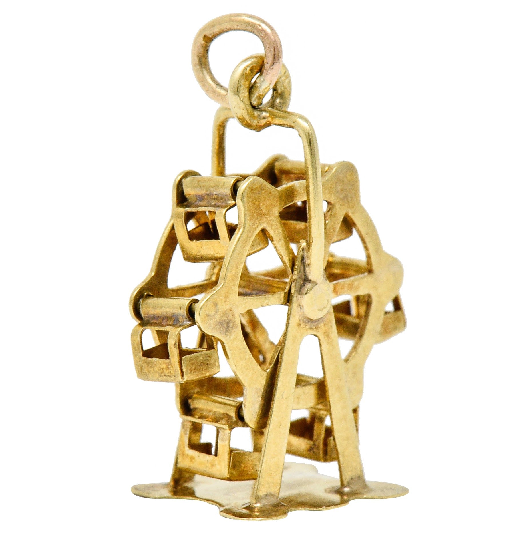 Austrian 14 Karat Gold Ferris Wheel Charm Circa 1920scharm - Wilson's Estate Jewelry