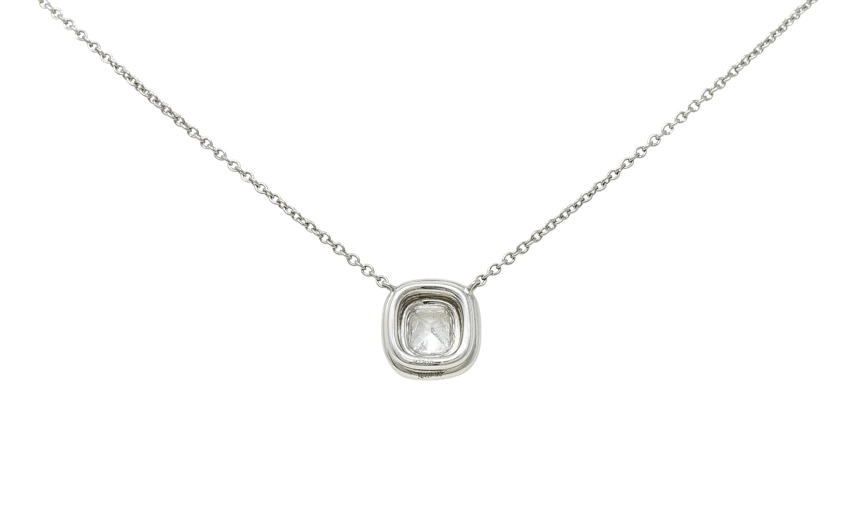 Tiffany & Co. 1.00 CTW Diamond Platinum Soleste Station NecklaceNecklace - Wilson's Estate Jewelry