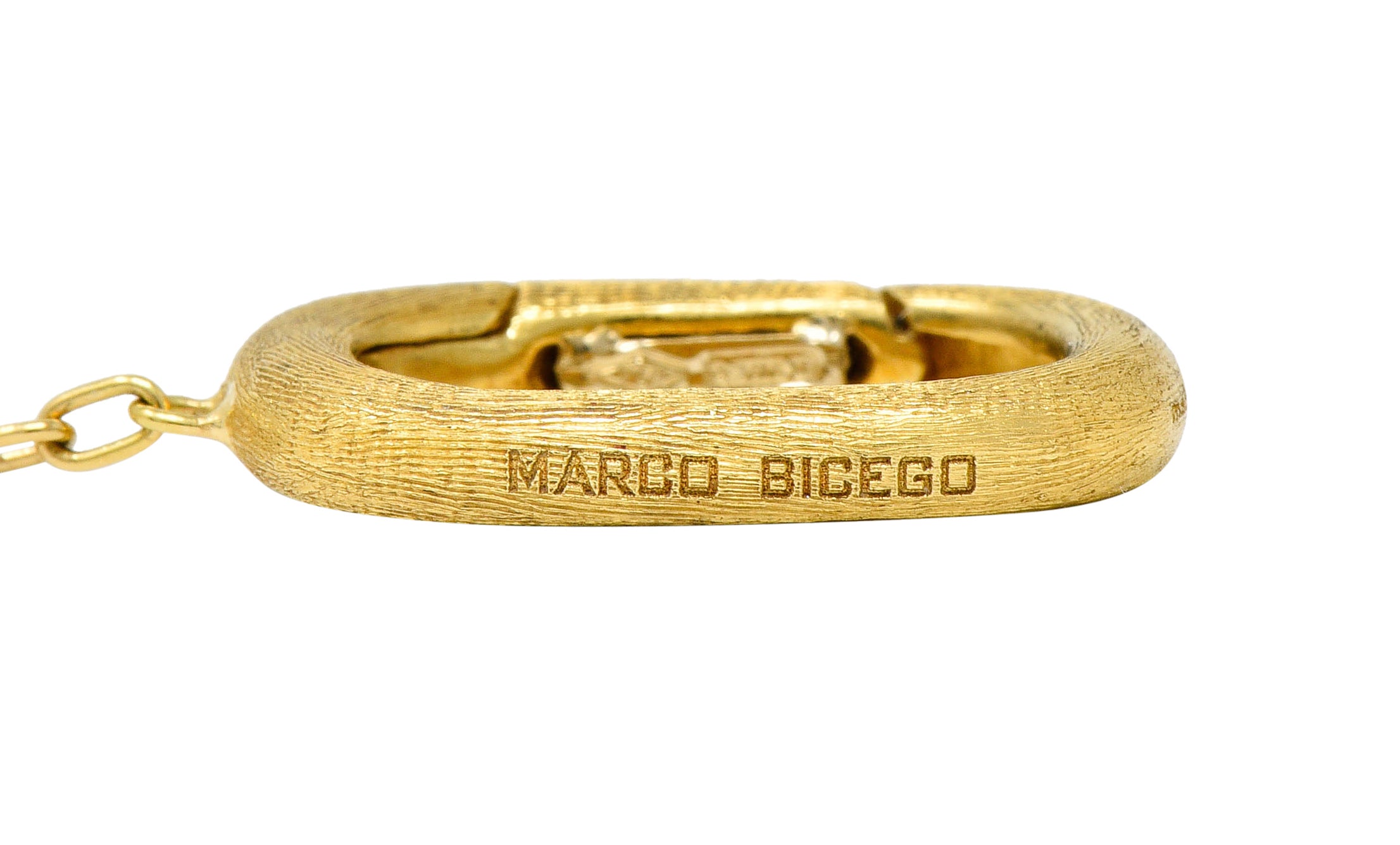 Marco Bicego Italian Multi-Gem 18 Karat Gold Murano Station Braceletbracelet - Wilson's Estate Jewelry