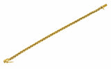 1980's Tiffany & Co. Vintage 18 Karat Gold Wheat Chain Bracelet - Wilson's Estate Jewelry