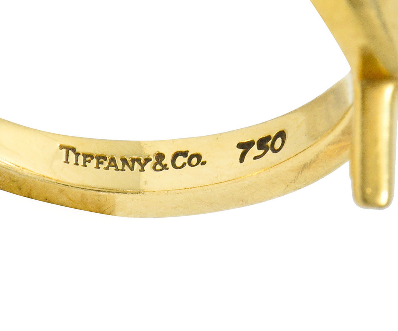 Paloma Picasso Tiffany & Co. 18 Karat Gold Vintage Loving Heart RingRing - Wilson's Estate Jewelry