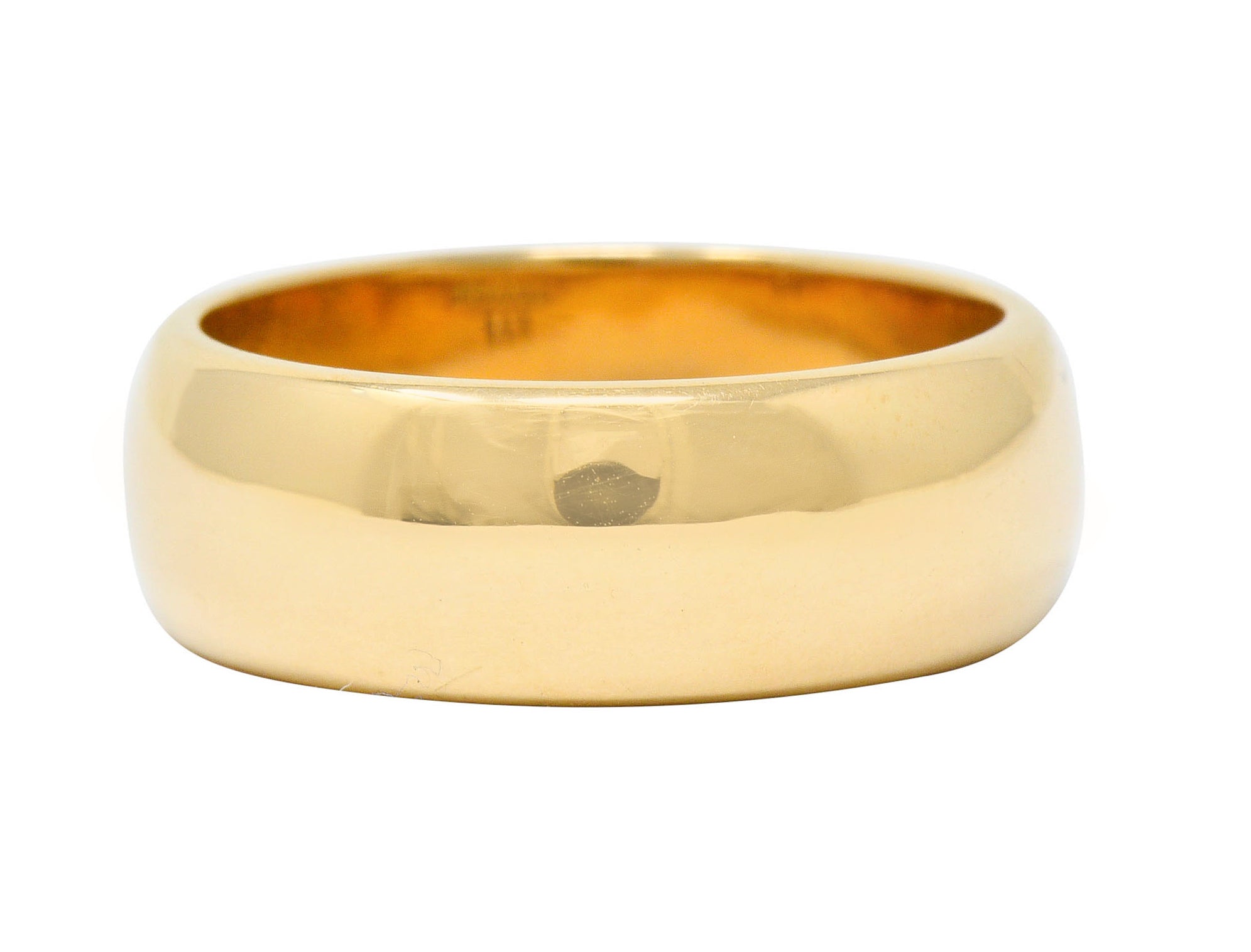 Tiffany & Co. 14 Karat Gold Unisex Vintage Wedding Band RingRing - Wilson's Estate Jewelry