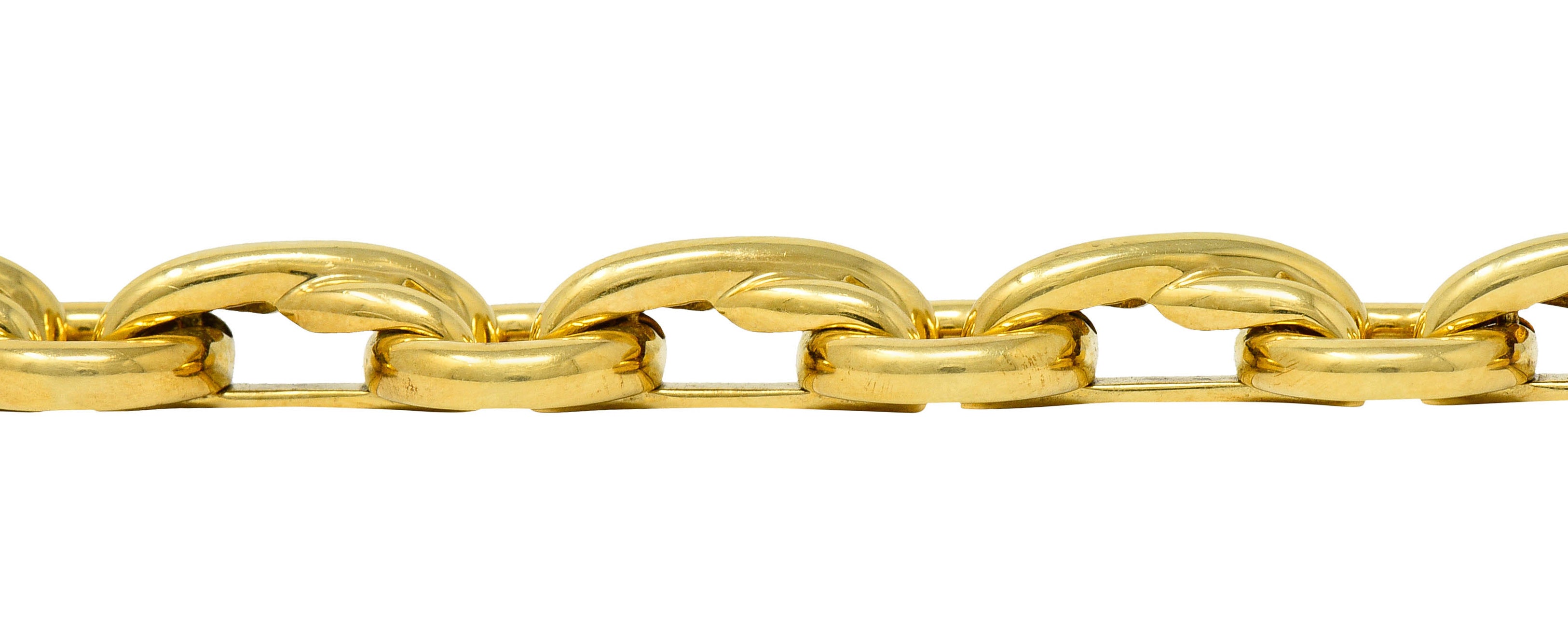 Paloma Picasso Tiffany & Co. 18 Karat Gold Knot Graffiti X Link Braceletbracelet - Wilson's Estate Jewelry