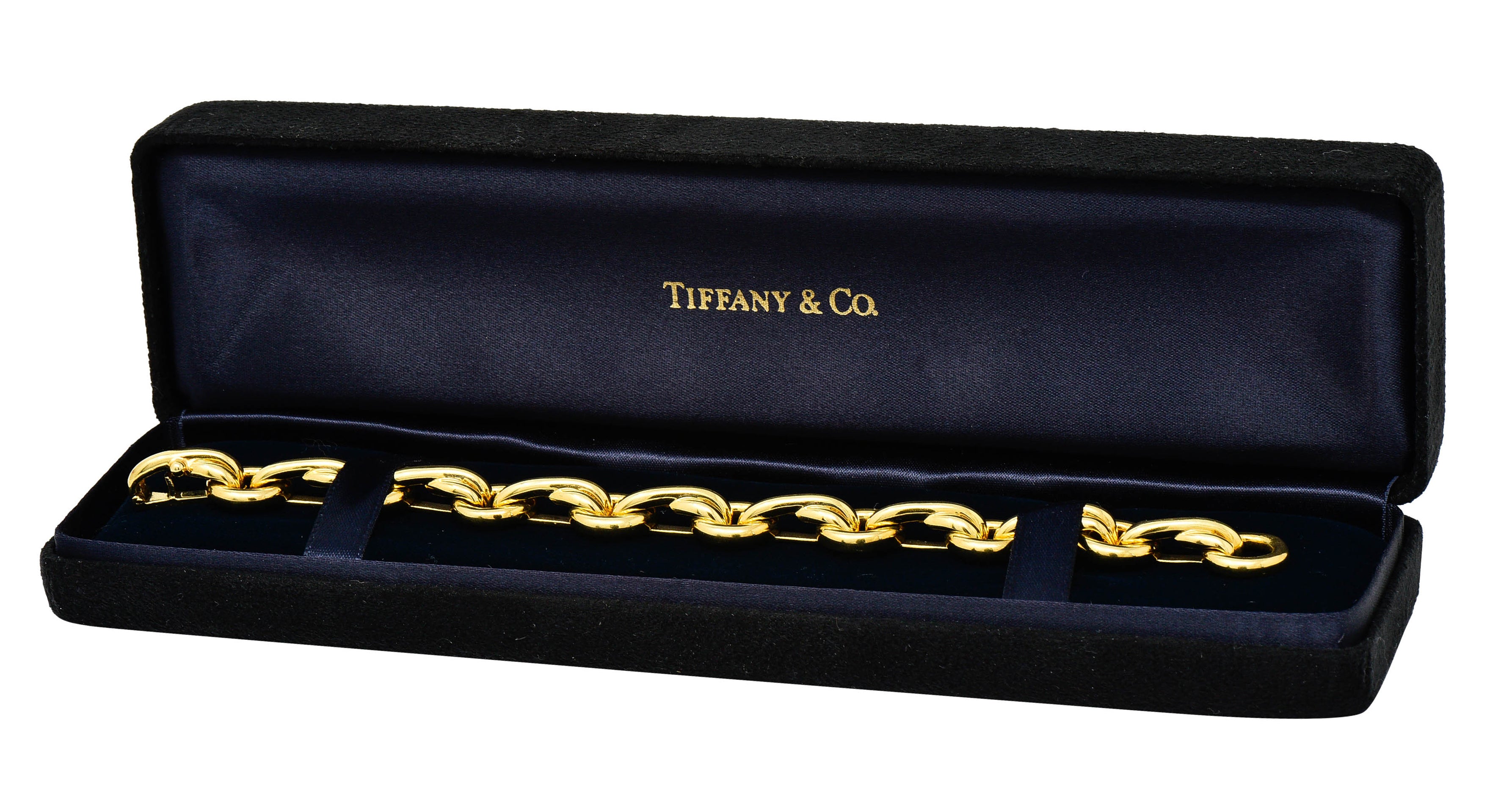 Paloma Picasso Tiffany & Co. 18 Karat Gold Knot Graffiti X Link Braceletbracelet - Wilson's Estate Jewelry