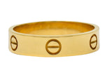 Cartier Vintage 18 Karat Gold Unisex Love Band Ring - Wilson's Estate Jewelry