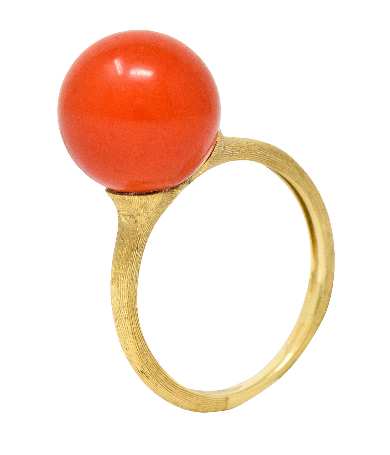 Marco Bicego Coral 18 Karat Gold Africa Boule RingRing - Wilson's Estate Jewelry