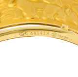 Carrera Y Carrera 18 Karat Gold Elephant Cuff Braceletbracelet - Wilson's Estate Jewelry