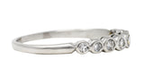 Art Deco 0.25 CTW Diamond Platinum Wedding Band RingRing - Wilson's Estate Jewelry