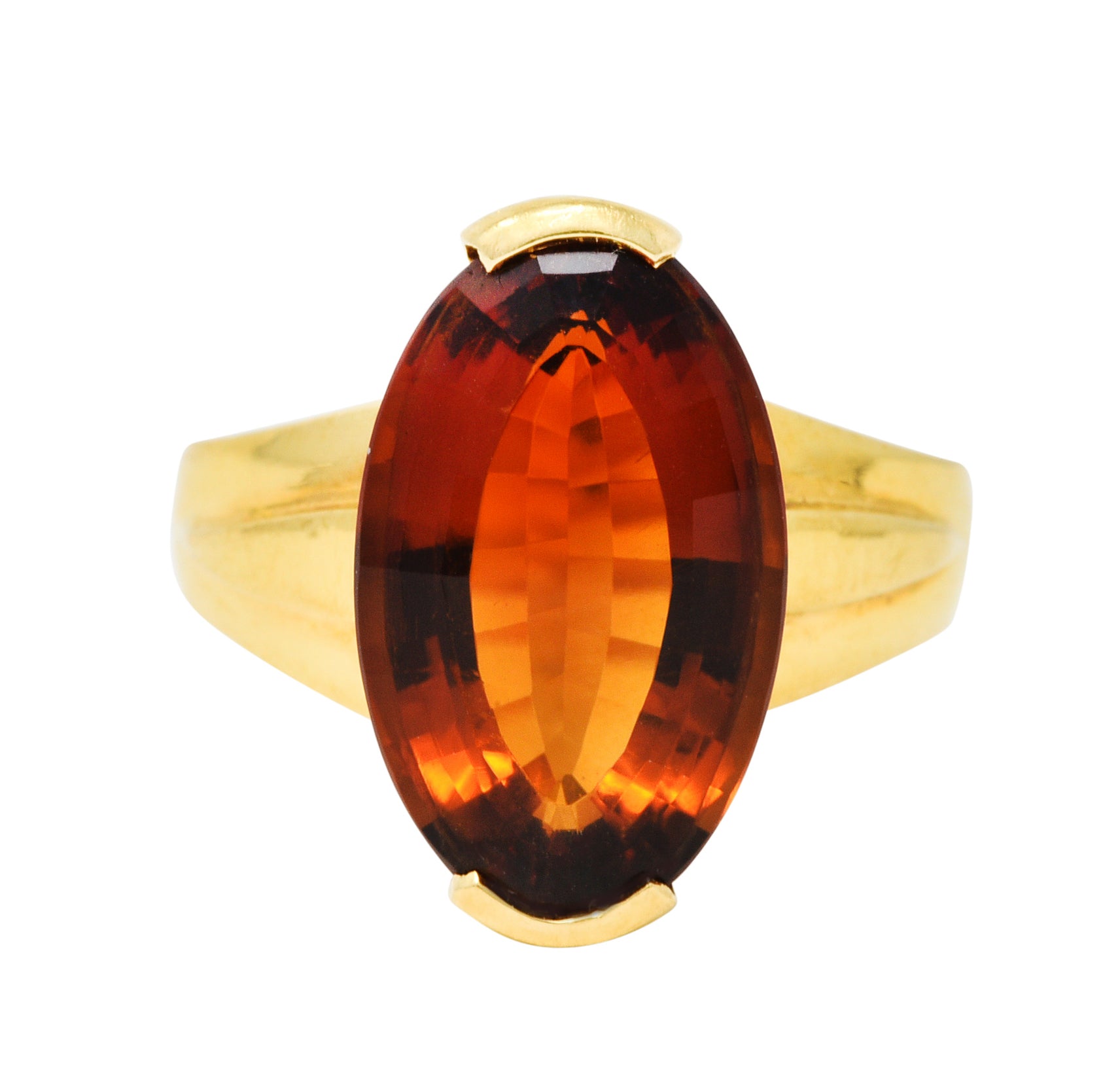 H. Stern Vintage Citrine 18 Karat Gold Gemstone RingRing - Wilson's Estate Jewelry