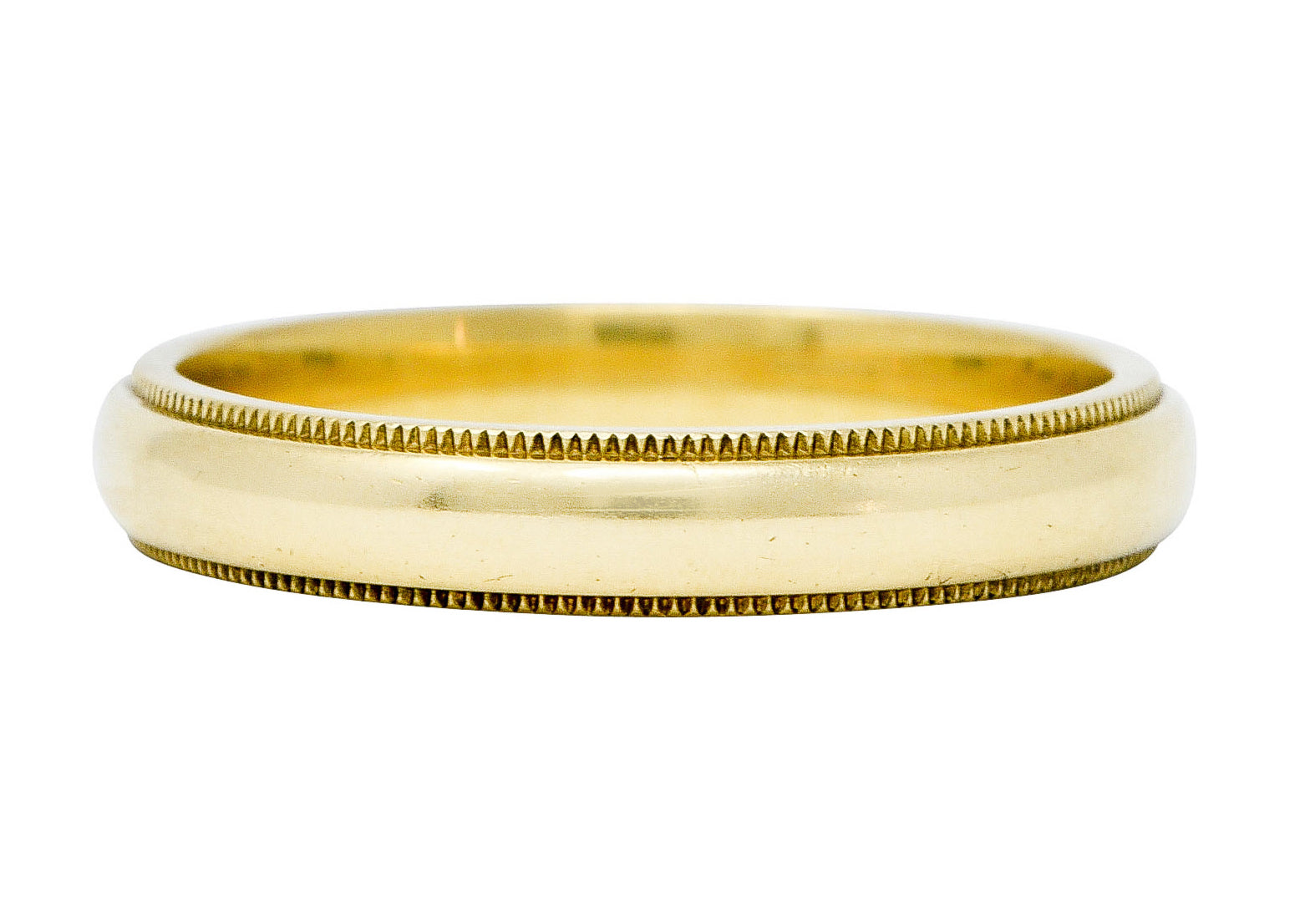 Tiffany & Co. Vintage 18 Karat Gold Men's 4MM Wedding Band RingRing - Wilson's Estate Jewelry