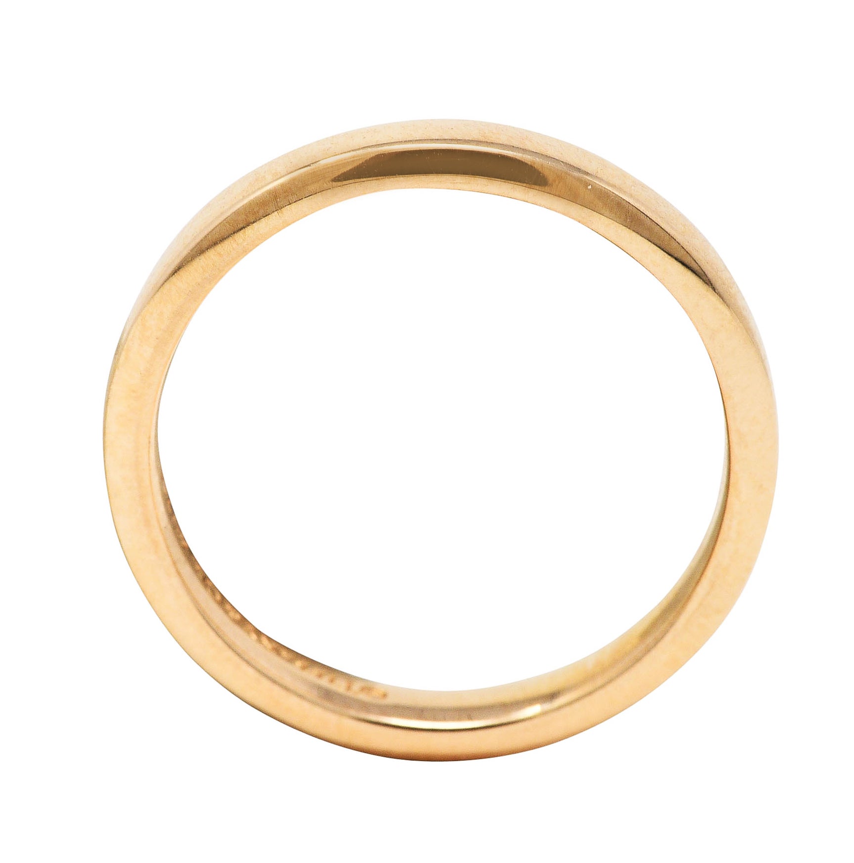 Tiffany & Co. 18 Karat Gold 3MM Wedding Band RingRing - Wilson's Estate Jewelry