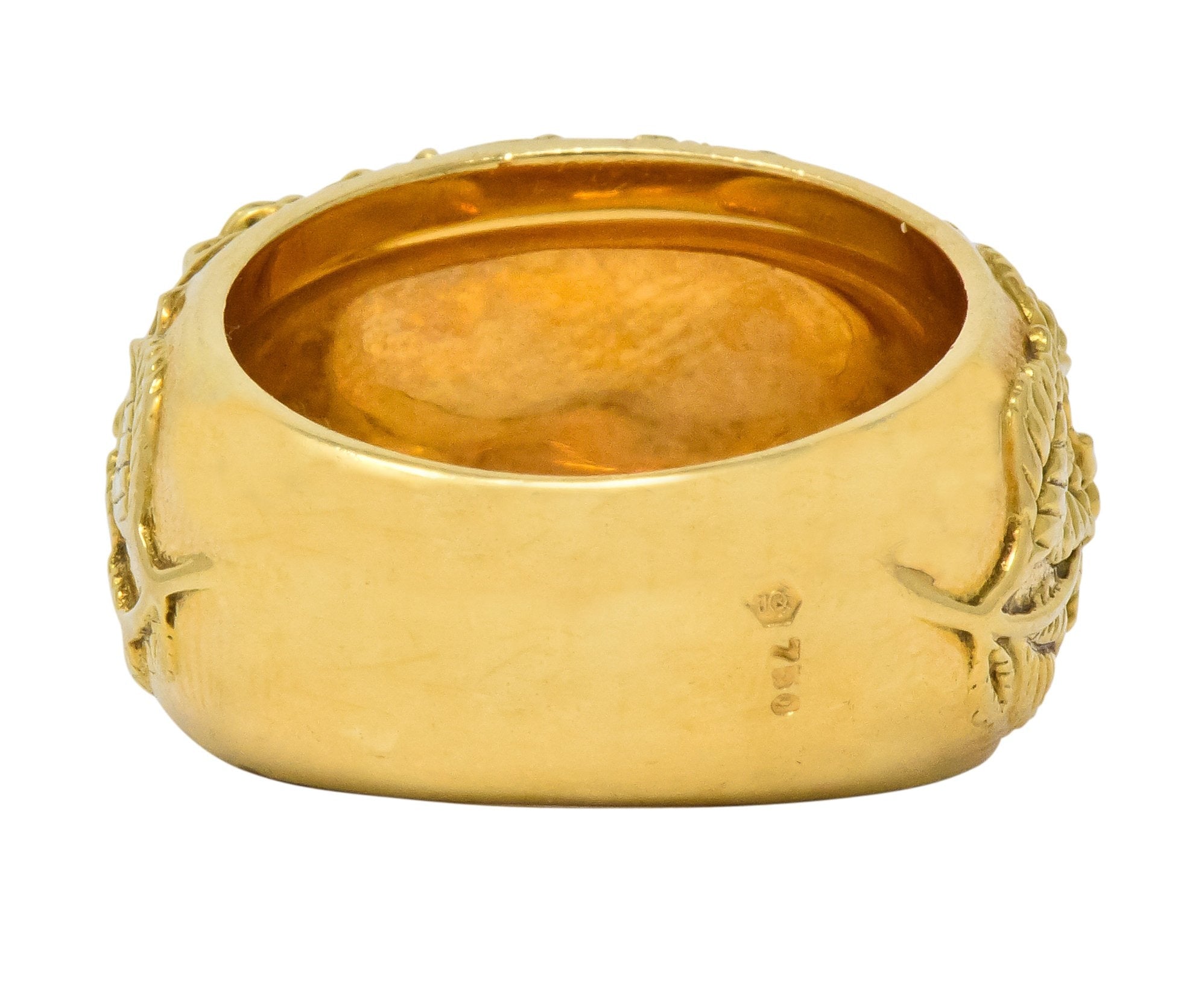 Carrera Y Carrera 18 Karat Gold Garden Of Roses Ring - Wilson's Estate Jewelry