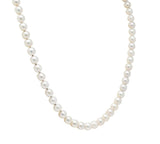 Mikimoto Contemporary Cultured Pearl 18 Karat Yellow Gold Necklace - Wilson's Estate Jewelry