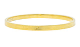 Sloan & Co. Edwardian 14 Karat Gold Bangle Bracelet - Wilson's Estate Jewelry