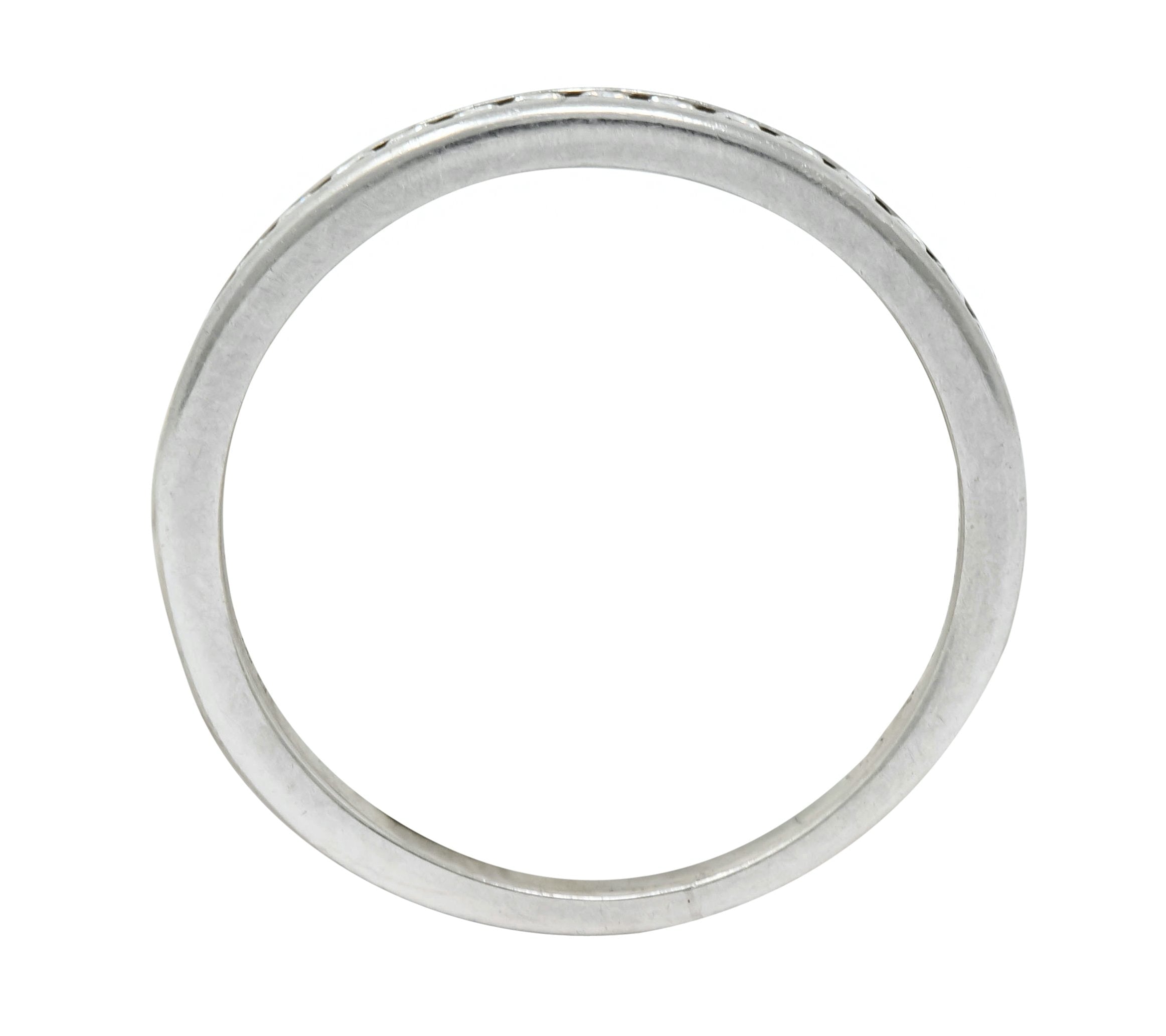Tiffany & Co. Vintage Diamond Anniversary Stacking Band Ring - Wilson's Estate Jewelry