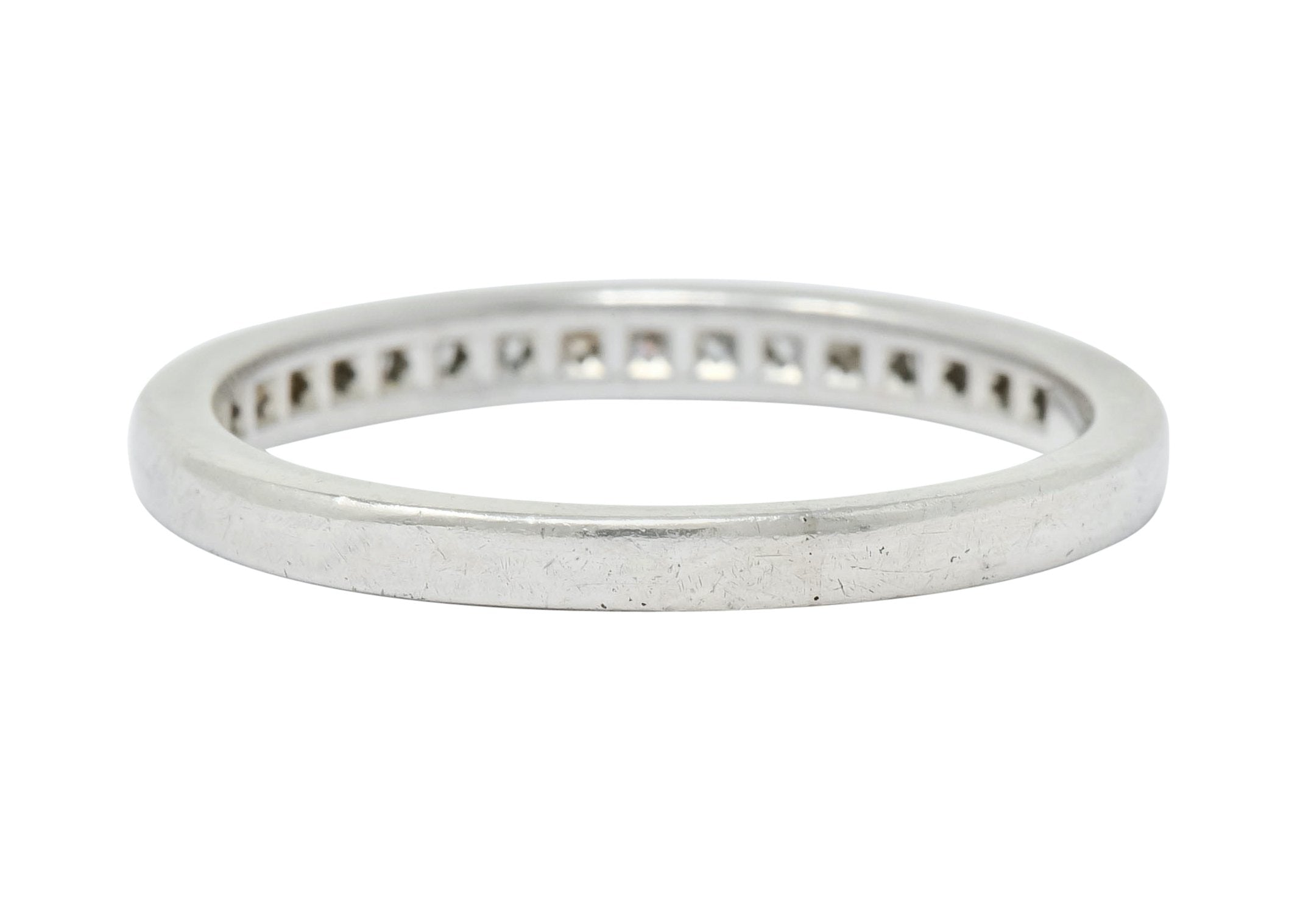 Tiffany & Co. Vintage Diamond Anniversary Stacking Band Ring - Wilson's Estate Jewelry