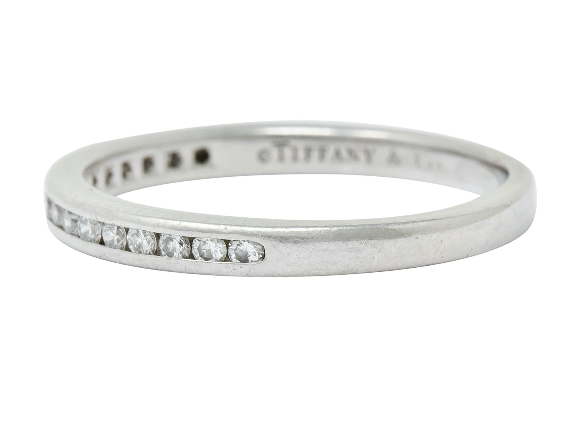 Tiffany & Co. Vintage Diamond Anniversary Stacking Band Ring - Wilson's Estate Jewelry