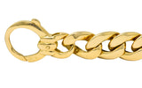 Unoaerre Italian 18 Karat Yellow Gold Curb Link Bracelet - Wilson's Estate Jewelry